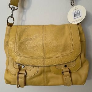 The Sak Leather Messenger Bag (Brand New)